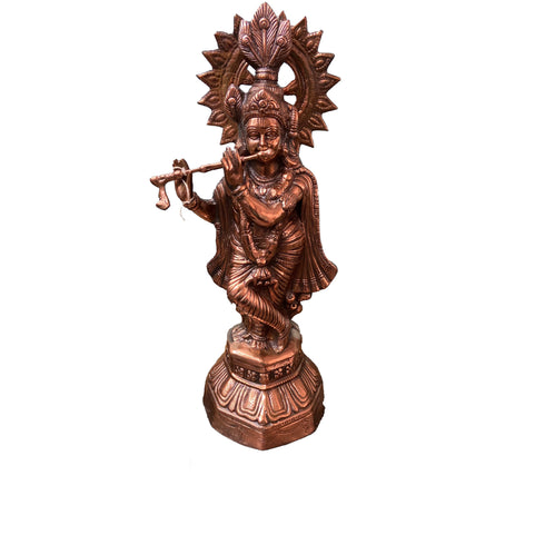 Bronze Krishna Idol